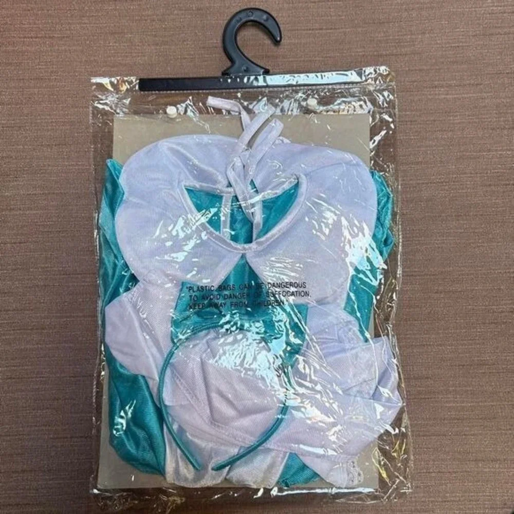 NEW Halloween Alice In Wonderland Princess Costume Dress Up Kids Girls Sz Small
